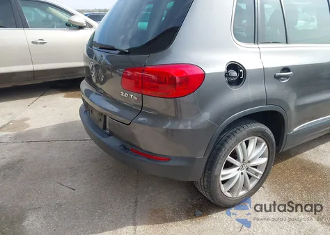 2014 Volkswagen Tiguan Se from USA, damaged, VIN WVGAV3AX8EW542675